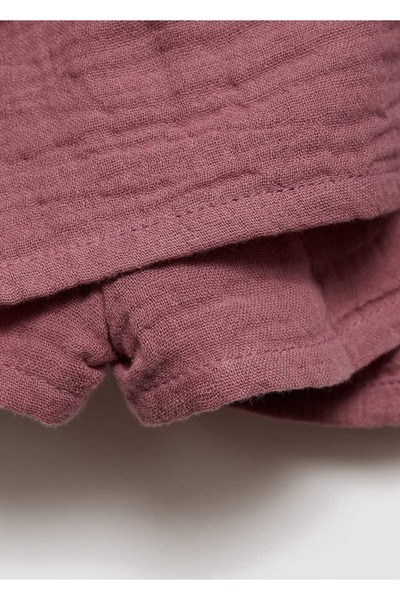 MANGO Baby Pamuklu etek şort