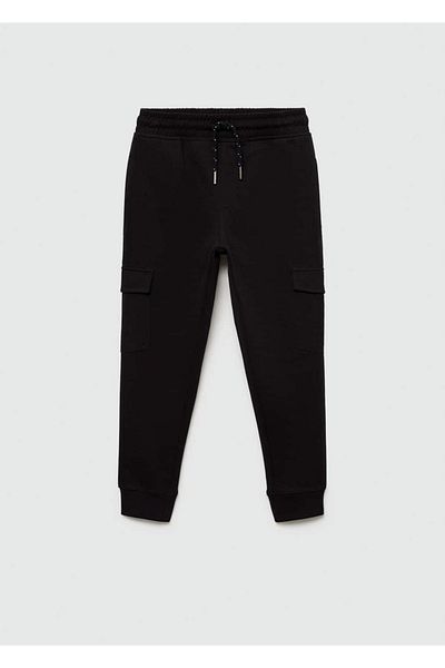 MANGO Kids Black Pants for Kids