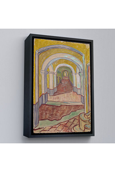 Oxyteez Vincent Van Gogh cu rame din lemn - Pictură intrare în coridorul spit...