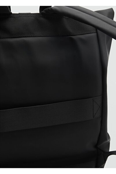 MANGO Man Kapaklı Lastikli Sırt Çantası