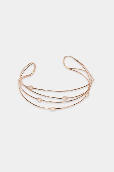 Perspective Gold Colored Necklace