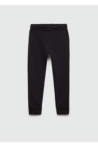 MANGO Kids Cotton Jogger Pants