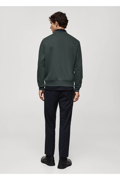 MANGO Man Kırışık Önleyici Comfort Strech Kumaş Sweatshirt