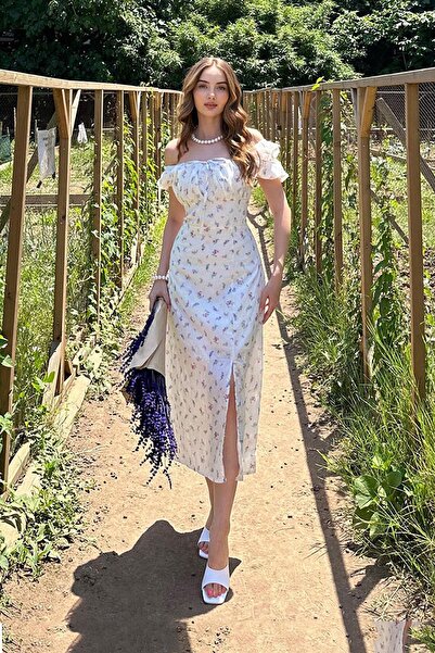 Elbee Fashion Woman Rochie florală de vară