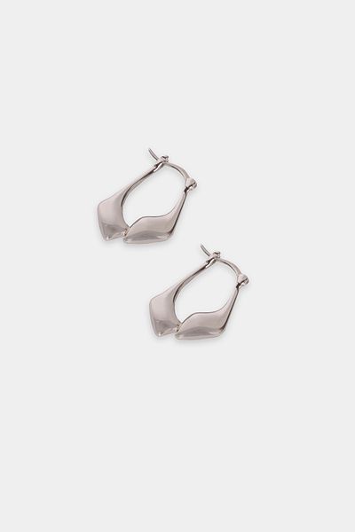Perspective Color Silver Earrings