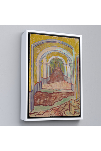 Oxyteez Vincent Van Gogh cu rame din lemn - Pictură intrare în coridorul spit...