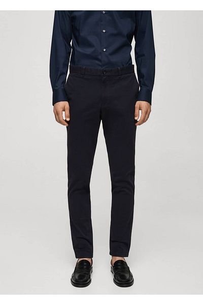 MANGO Man Slim Fit Serj Chino Trousers