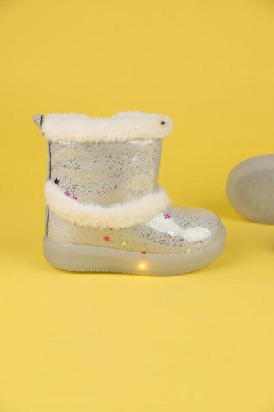 Vicco حذاء فيكو للفتيات الصغيرات مقاس 22-25 باللون الأبيض المضيء