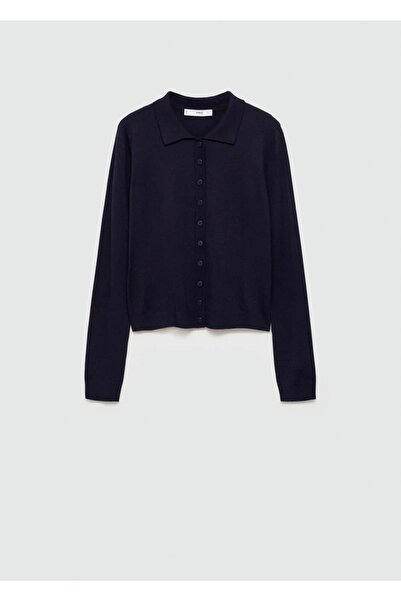 MANGO Woman Polo yakalı hırka