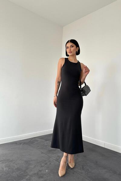 Elbee Fashion Woman Rochie fără mâneci cu decolteu