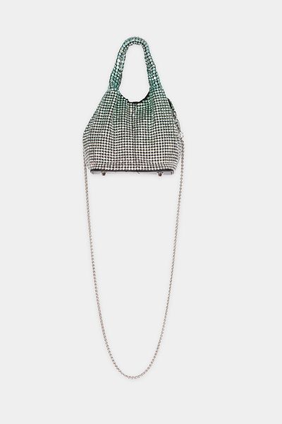 Perspective Green Women's Bag - Colorful Design