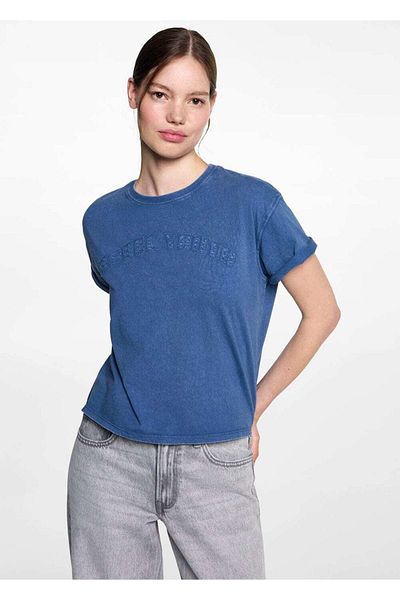 Mango Teen Κεντητό T-Shirt