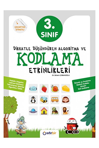 Genel Markalar Sıfırbir Yayınları 3.Sınıf Kodlama Ve Algoritma Etkinlikleri