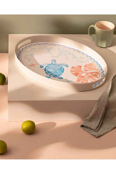 Madame Coco Turtle Oval Tray - Stylish and Comfortable Design
