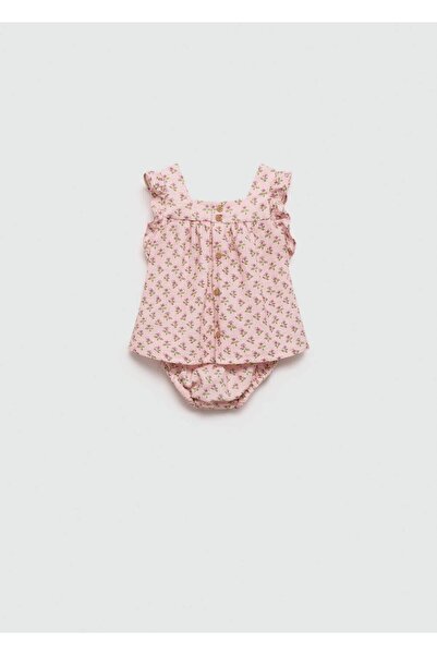 MANGO Baby Pamuklu külotlu elbise