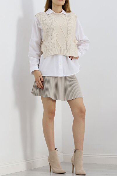 Moka Shopin Latte Mokashopin Tasseled Sweater - 355.1577