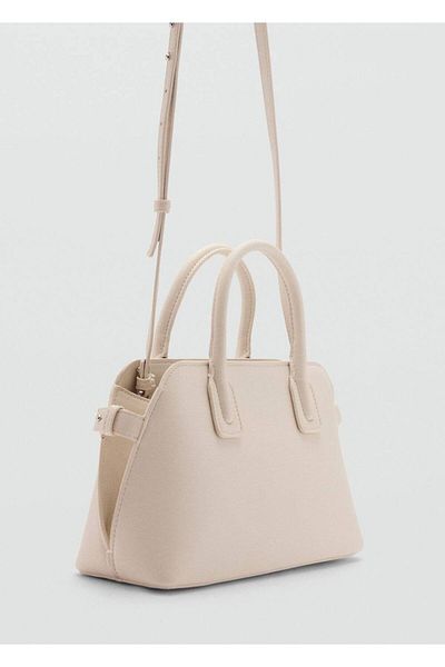 MANGO Woman Bowlingtasche mit Doppelgriff