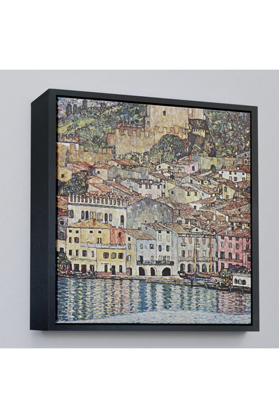 Home Pictură Gustav Klimt Garda Sea cu cadru din lemn - Malcesine Am Gardasee-8344
