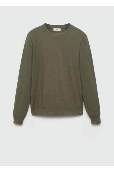 MANGO Man Pamuklu ince triko kazak