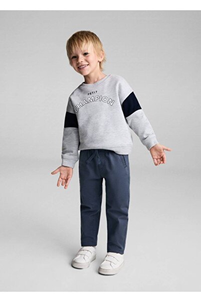 MANGO Baby Beli elastik pantolon
