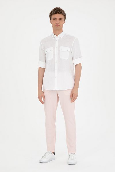 U.S. Polo Assn. Men's Magnolia Canvas Trousers 50263803 -Vr211