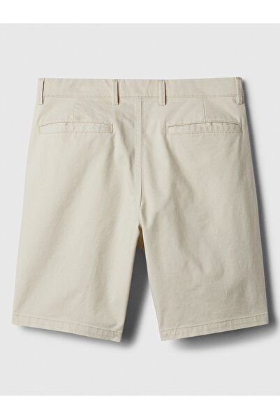 GAP Erkek Kırık Beyaz Essential Khaki Şort