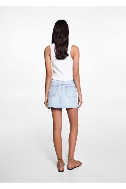 Mango Teen Denim mini etek