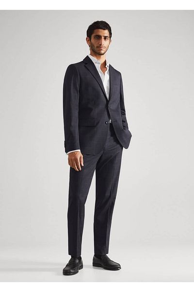 MANGO Man Koszula Slim Fit ze spinkami do mankietów