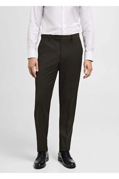 MANGO Man Spodnie Comfort Stretch Slim Fit