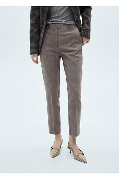 MANGO Woman Mid-Waisted Skinny Pants