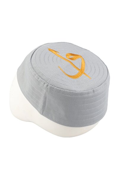 Hediyeleşin Prayer Skull - Elif Vav Model Embroidered - 1 Pack (12 Pieces)