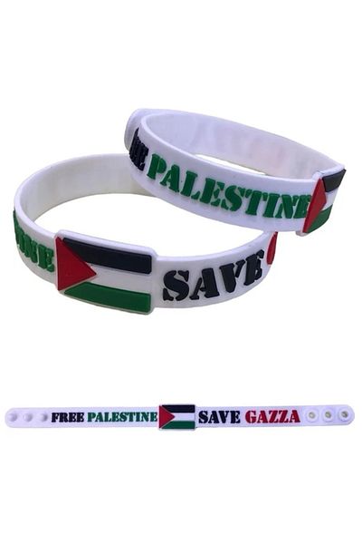 Hediyeleşin Free Palestine Bracelet - Free Palestine - 3 PCS