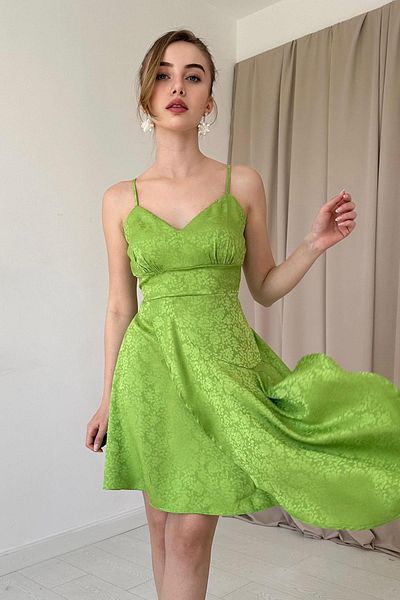 Elbee Fashion Woman Rochie asimetrică jacquard
