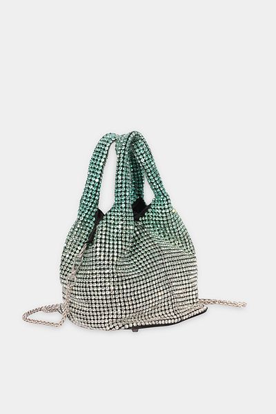 Perspective Green Women's Bag - Colorful Design