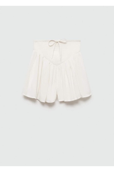 Mango Teen Büzgülü Pantolon Etek