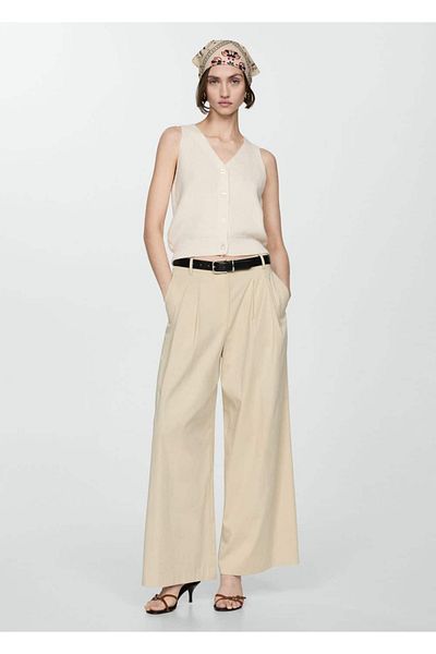 MANGO Woman Corded Jersey Jacket