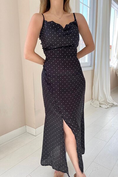 Elbee Fashion Woman Rochie cu buline