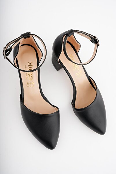 MUGGO W0708 Guaranteed Women's Classic Daily Style Stylish and Comfortable Heeled Shoes