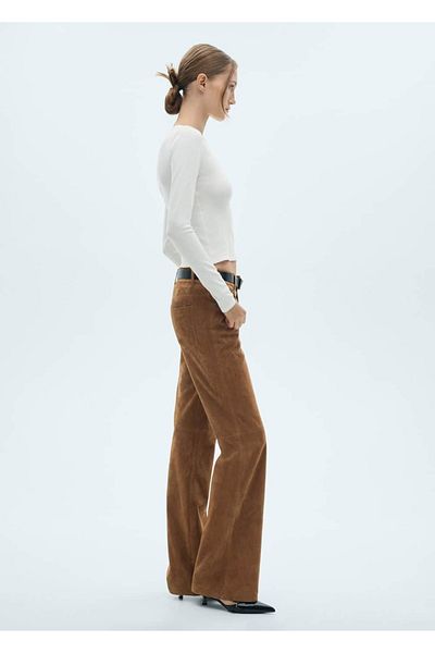MANGO Woman Long sleeved T-shirt