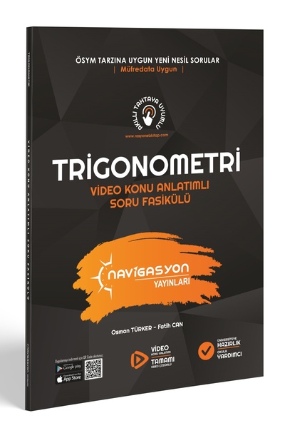 Rasyonel Yayınları Ayt Trigonometri Ve Analitik Geometri Video Konu Anlatımlı Soru Bankası Seti (2 KİTAP)