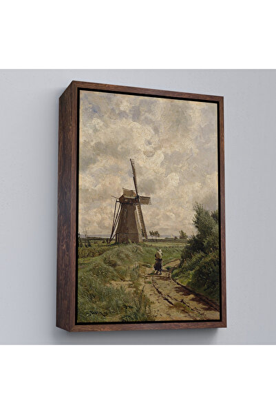 Oxyteez Carl Malchin cu cadru din lemn- Moara de vânt în apropierea Ahrenshoo...