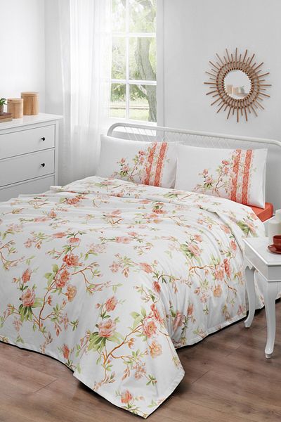 Özdilek Living Roses Single Pique Set