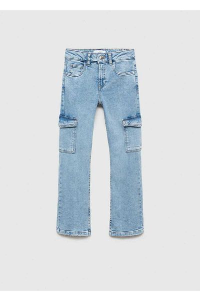 MANGO Kids Τζιν παντελόνι Cargo