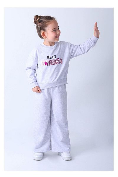 KOKOŞ BEBEK Set de costum cu detalii de broderie Best Friends