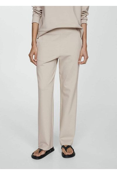 MANGO Woman Jogger pants with pockets