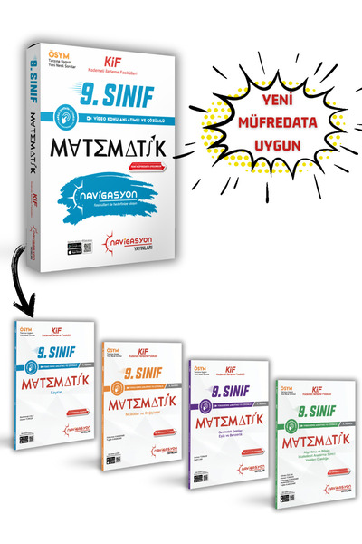 9. Sınıf Matematik Kademeli İlerleme Fasikül Seti (MEB Müfredatına Uygun-ÖSYM Ayarında)