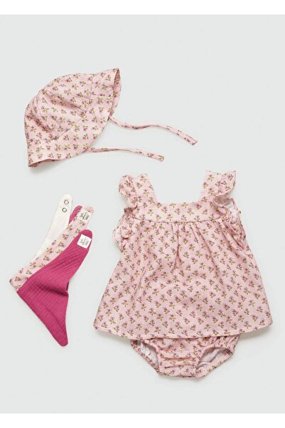 MANGO Baby Pamuklu külotlu elbise