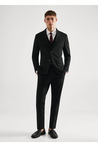 MANGO Man Super Slim Fit Blazer Jacket
