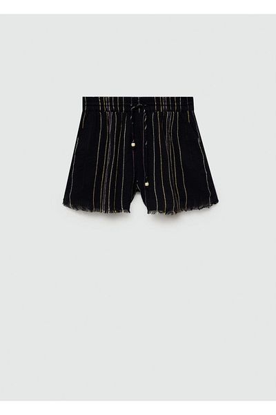 MANGO Woman Pants Seamless Striped on the Legs