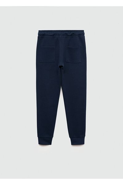 MANGO Kids Cotton Jogger Pants